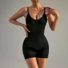Women Fashion Sexy Seamless Backless Yoga Sports Rompers